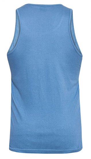 D555 Fabio Tanktop Teal - Koszulki - T-shirty meskie Duże Rozmiary - 2XL-14XL