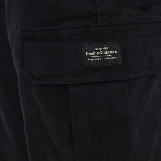 Double Outfitters CCP-4130 Spodnie bojówki Czarny - Dżinsy & spodnie - Dżinsy i Spodnie - W40-W70
