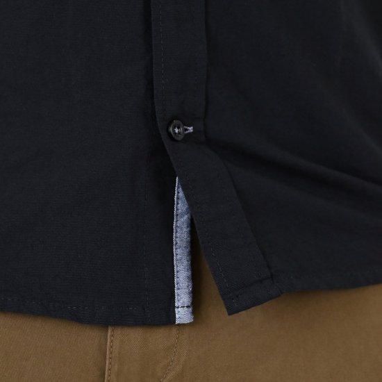 Double Outfitters GS-5225 Koszula oxford Czarny - Koszule - Koszule 2XL-10XL