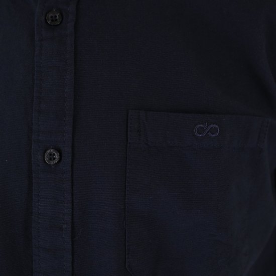 Double Outfitters GS-5225 Koszula oxford Granatowy - Koszule - Koszule 2XL-10XL