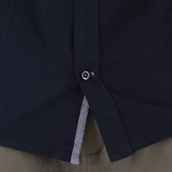 Double Outfitters GS-5225 Koszula oxford Granatowy - Koszule - Koszule 2XL-10XL