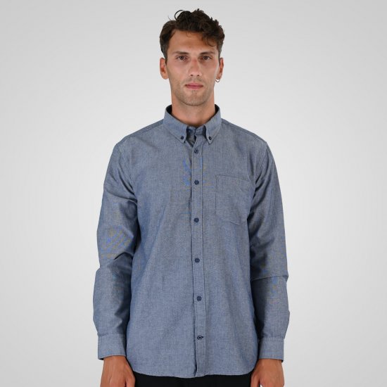 Double Outfitters GS-5225 Koszula oxford Jasnoniebieski - Koszule - Koszule 2XL-10XL