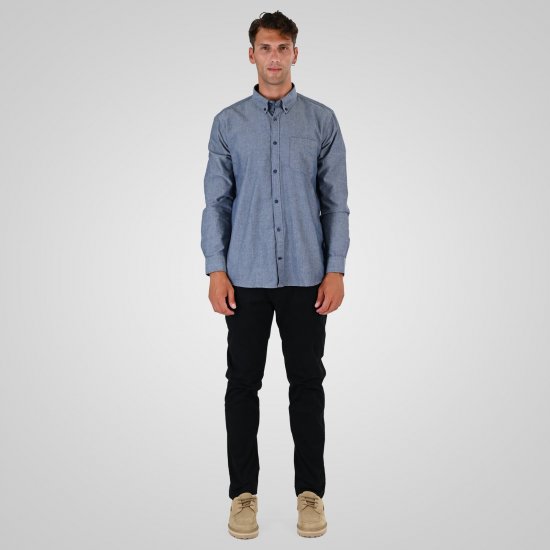 Double Outfitters GS-5225 Koszula oxford Jasnoniebieski - Koszule - Koszule 2XL-10XL