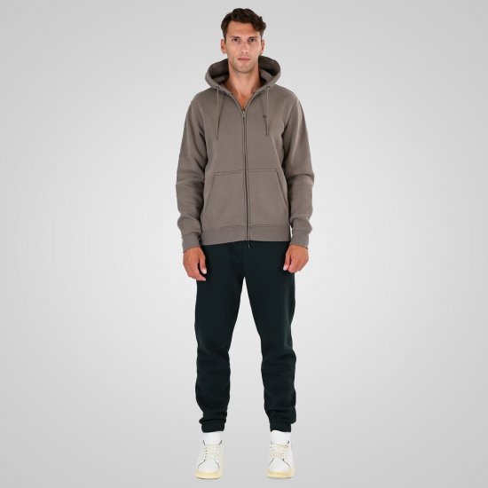 Double Outfitters MPAN-6055 Spodnie dresowe Ciemnozielony - Dresy & spodenki dresowe - Dresy & Spodnie Dresowe 2XL-12XL