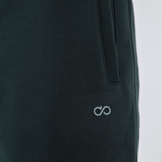 Double Outfitters MPAN-6055 Spodnie dresowe Ciemnozielony - Dresy & spodenki dresowe - Dresy & Spodnie Dresowe 2XL-12XL