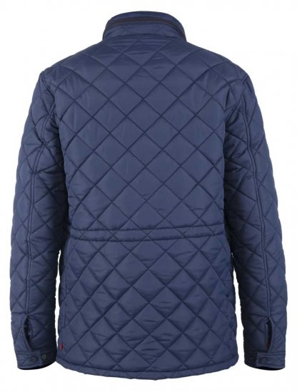 D555 Dalwood Quilted Jacket With Zip Away Hood - Kurtki Męskie Duże Rozmiary - Kurtki Duże rozmiary 2XL-8XL