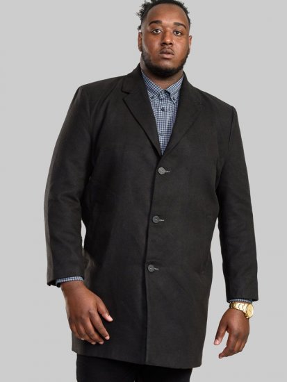 D555 Milton Classic Overcoat - Kurtki Męskie Duże Rozmiary - Kurtki Duże rozmiary 2XL-8XL