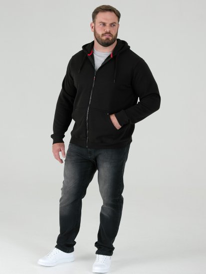 D555 Cantor Hoodie Black - Bluzy & bluzy z kapturem - Bluzy & Bluzy z kapturem 2XL-12XL
