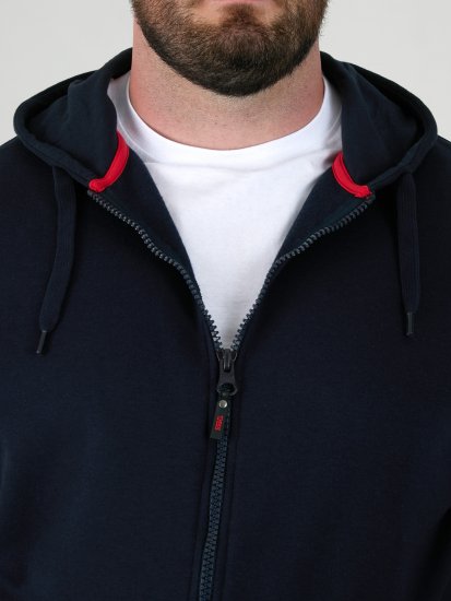 D555 Cantor Hoodie Navy - Bluzy & bluzy z kapturem - Bluzy & Bluzy z kapturem 2XL-12XL