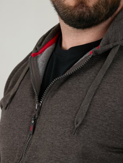 D555 Cantor Hoodie Grey - Bluzy & bluzy z kapturem - Bluzy & Bluzy z kapturem 2XL-12XL