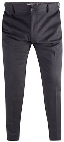 D555 Yarmouth Four Way Stretch Trouser With Flexible Waistband Black - Dżinsy & spodnie - Dżinsy i Spodnie - W40-W70
