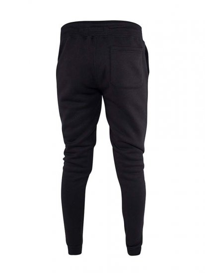 D555 Brandon Sweatpants with Tapered leg Black - Dresy & spodenki dresowe - Dresy & Spodnie Dresowe 2XL-12XL