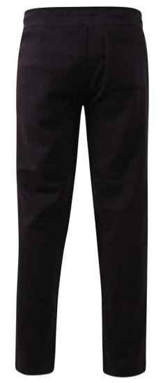 D555 Chilworth Open Hem Jogger Black - Dresy & spodenki dresowe - Dresy & Spodnie Dresowe 2XL-12XL