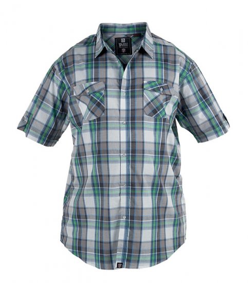 D555 Addis Checked Shirt - Koszule - Koszule 2XL-10XL