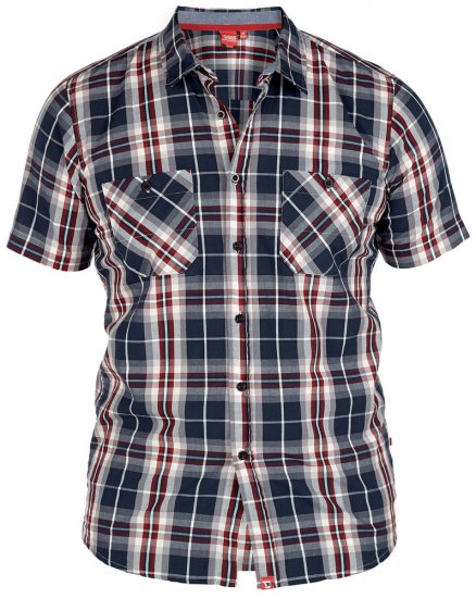 D555 Kennedy Tee + Shirt - Koszule - Koszule 2XL-10XL