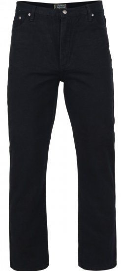 Kam Jeans 150-Jeans Black TALL SIZES - ODZIEŻ MĘSKA MT-6XLT - WYSOKIE-rozmiary
