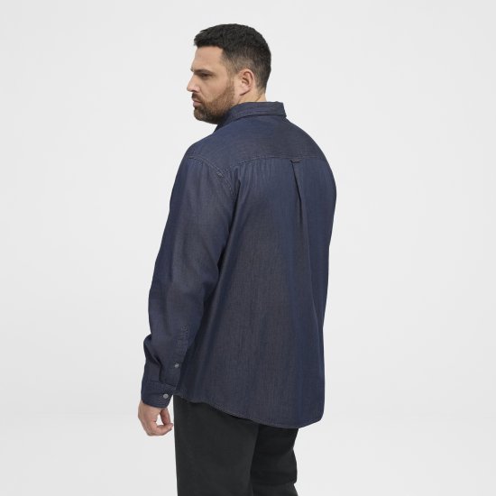 North Latitude 53139 denim koszula niebieska - Koszule - Koszule 2XL-10XL