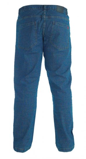 Duke Bailey Relaxed Comfort Fit Stretch Jeans With Elasticated Waist Stonewash - Dżinsy & spodnie - Dżinsy i Spodnie - W40-W70