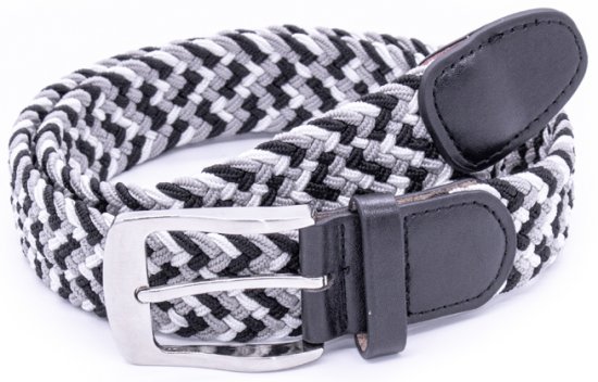 D555 Quinn Braided Belt Multi-colour - Paski - Paski Duże Rozmiary - W40-W70/2XL-8XL