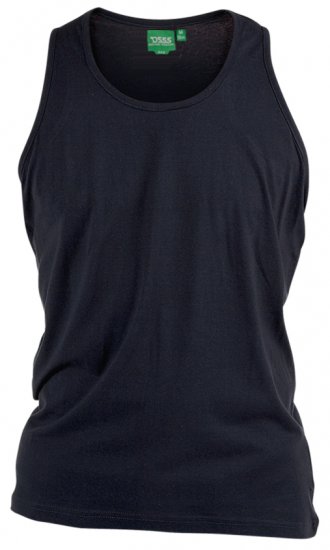 D555 Fabio Tanktop Black - Koszulki - T-shirty meskie Duże Rozmiary - 2XL-14XL