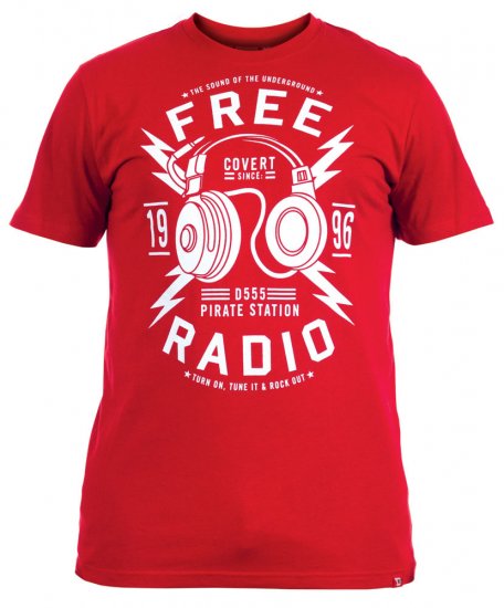 D555 Finely Tee + Shirt - Koszule - Koszule 2XL-10XL