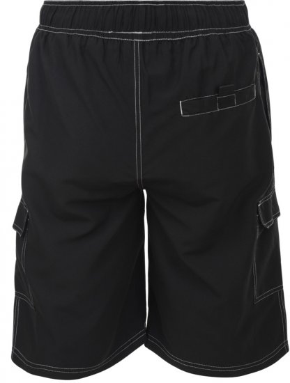 Kam Jeans 382 Swimshorts Black - Bielizna & stroje kąpielowe - Bielizna & Stroje kąpielowe 2XL-8XL
