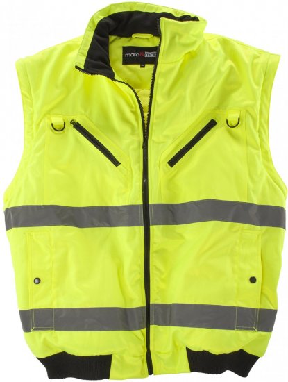 Marc & Mark Hi-Vis Jacket/vest Yellow - Odzież robocza - Odzież robocza 3XL-6XL