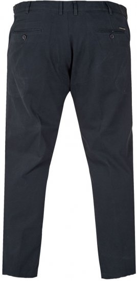 D555 Bruno Stretch Chino pants with Extenda Waist Indigo Blue - Dżinsy & spodnie - Dżinsy i Spodnie - W40-W70