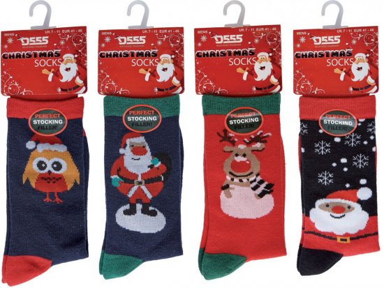 D555 Frosty Socks Single-pack - Bielizna & stroje kąpielowe - Bielizna & Stroje kąpielowe 2XL-8XL