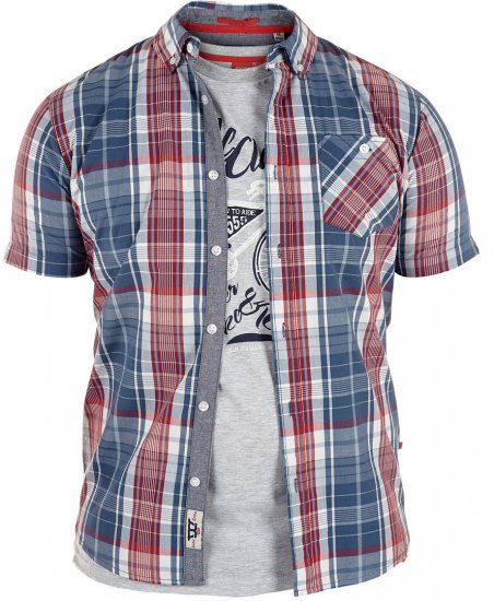 D555 Vincent Tee+Shirt - Koszule - Koszule 2XL-10XL