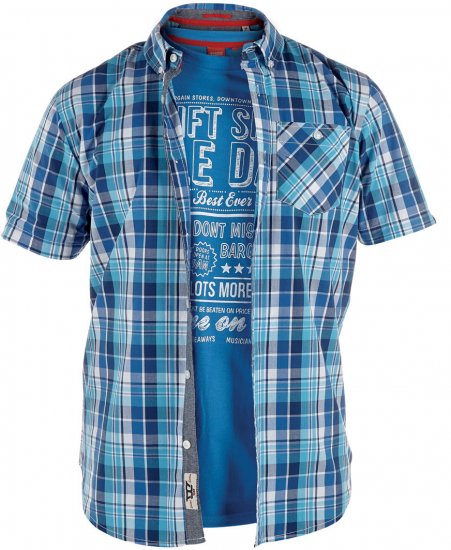 D555 Pearce Tee+Shirt - Koszule - Koszule 2XL-10XL