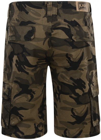 Kam Jeans Cargo Twill Camo Shorts - Szorty - Szorty W40-W60