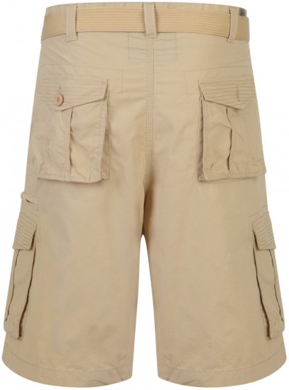 Kam Jeans Belted Cargo Shorts Stone - Szorty - Szorty W40-W60
