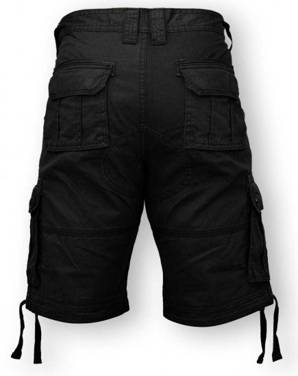 D555 Jarrod Cargo Short Black - Szorty - Szorty W40-W60