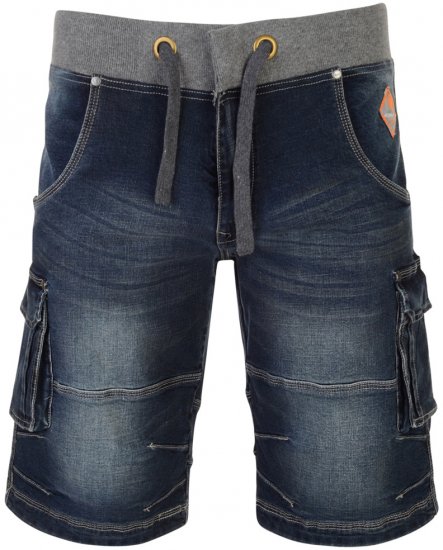 Kam Jeans Dito Denim Shorts Dark Used - Szorty - Szorty W40-W60