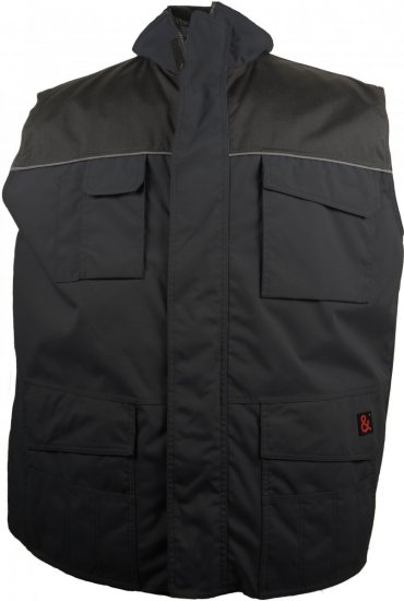 Marc & Mark Work-vest Black - Odzież robocza - Odzież robocza 3XL-6XL