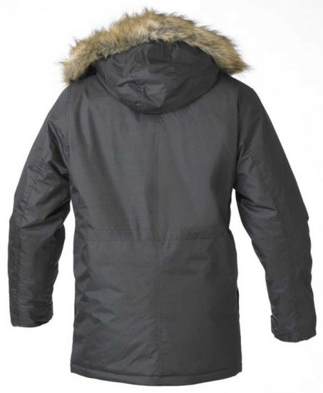 D555 Lovett Parka Dark Khaki - Kurtki Męskie Duże Rozmiary - Kurtki Duże rozmiary 2XL-8XL