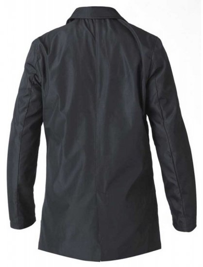 D555 Hampton Raincoat Black - Kurtki Męskie Duże Rozmiary - Kurtki Duże rozmiary 2XL-8XL