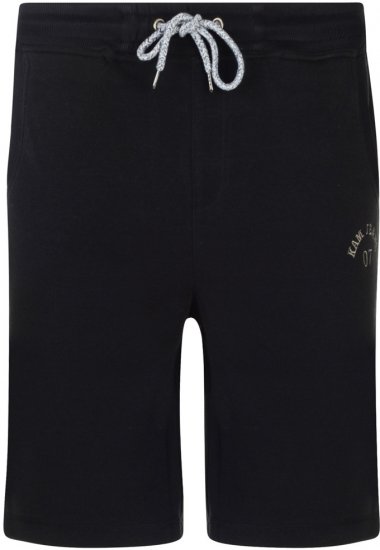 Kam Jeans Sweat Jog Shorts Black - Dresy & spodenki dresowe - Dresy & Spodnie Dresowe 2XL-12XL