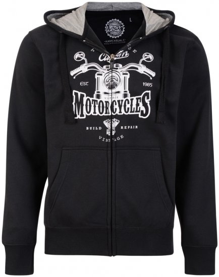 Kam Jeans 775 MC Hoodie Black - Bluzy & bluzy z kapturem - Bluzy & Bluzy z kapturem 2XL-12XL