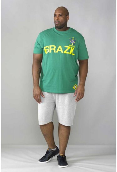 D555 Ricardo T-shirt Green - Koszulki - T-shirty meskie Duże Rozmiary - 2XL-14XL