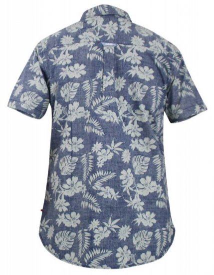 D555 Oswald Short Sleeve Hawaii Shirt - Koszule - Koszule 2XL-10XL