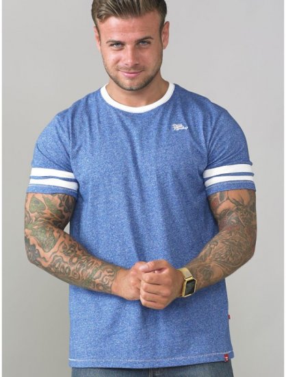 D555 Ignite T-shirt Blue - Koszulki - T-shirty meskie Duże Rozmiary - 2XL-14XL