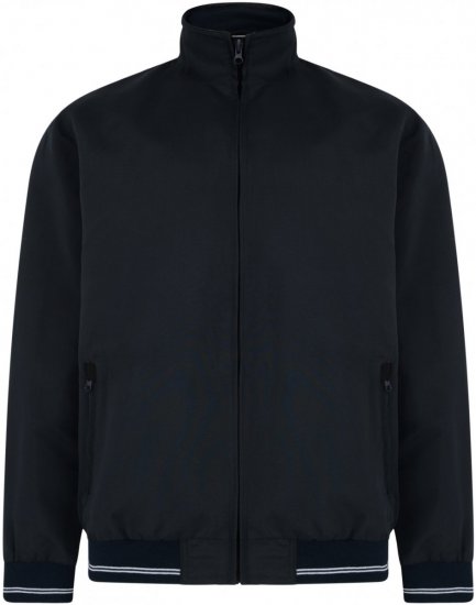 Kam Jeans 436 Summer Jacket Black - Kurtki Męskie Duże Rozmiary - Kurtki Duże rozmiary 2XL-8XL