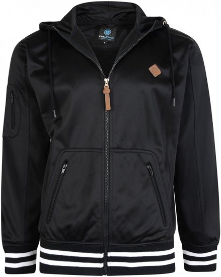 Kam Jeans 799 Tricot Hoody Black - Bluzy & bluzy z kapturem - Bluzy & Bluzy z kapturem 2XL-12XL