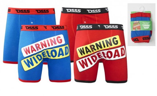 D555 Novelty Boxershorts 2-pack - Bielizna & stroje kąpielowe - Bielizna & Stroje kąpielowe 2XL-8XL