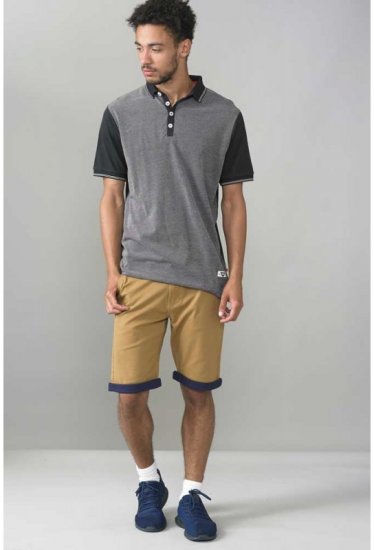 D555 Cecil Polo Black - Koszulki polo - Koszulki Polo 2XL-8XL