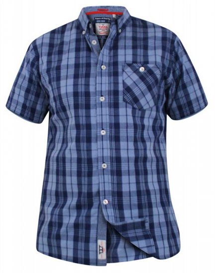 D555 Genoa Short Sleeve Shirt & T-shirt Combo - Koszule - Koszule 2XL-10XL