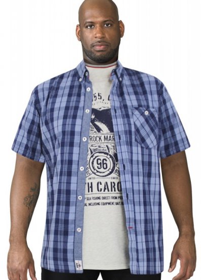 D555 Genoa Short Sleeve Shirt & T-shirt Combo - Koszule - Koszule 2XL-10XL
