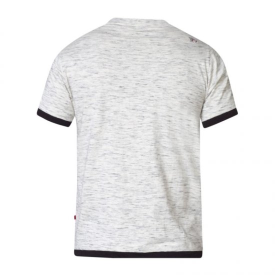 D555 Merlin T-shirt Grey - Koszulki - T-shirty meskie Duże Rozmiary - 2XL-14XL